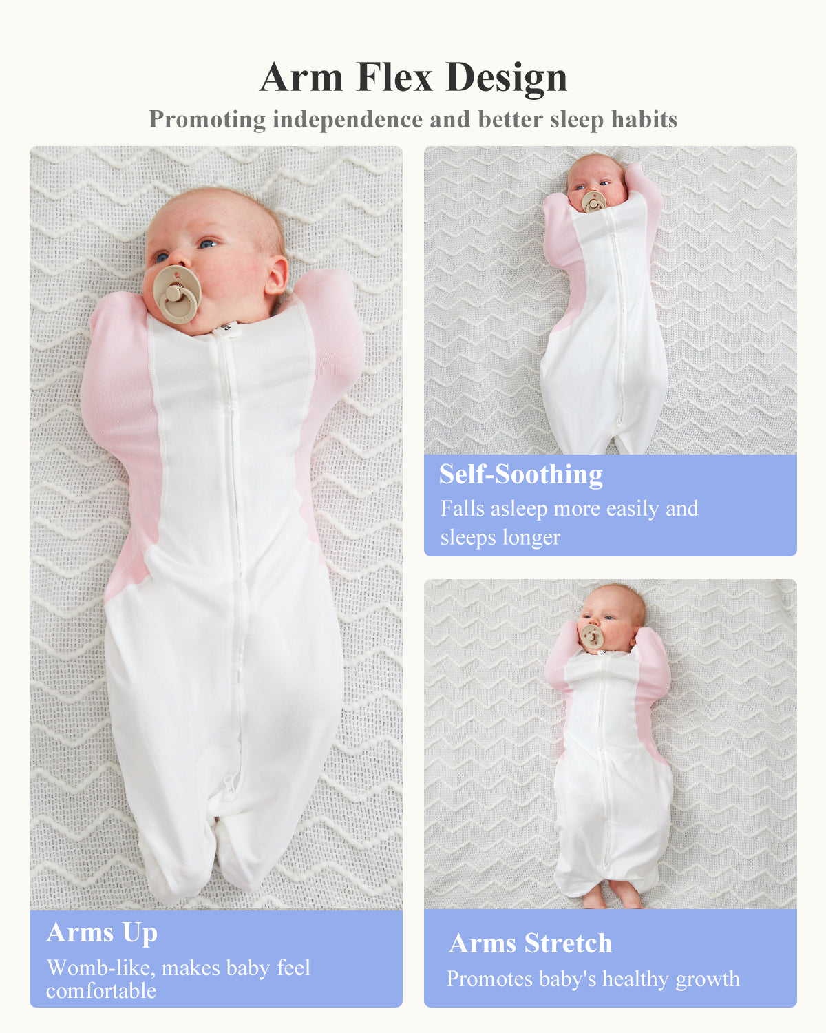 KIDIRA Swaddle for Newborns 0-3 Months 5-13 lb