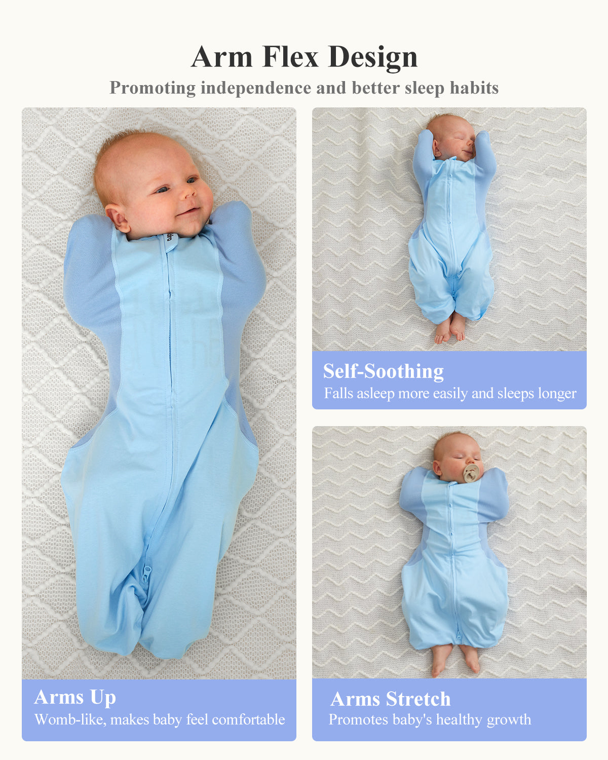 KIDIRA Swaddle for Newborns 0-3 Months 5-13 lb
