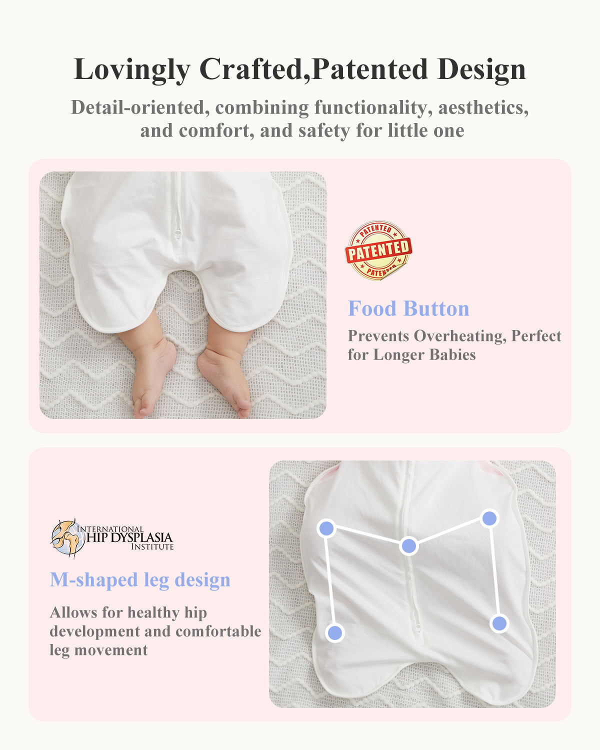 KIDIRA Swaddle for Newborns 0-3 Months 5-13 lb