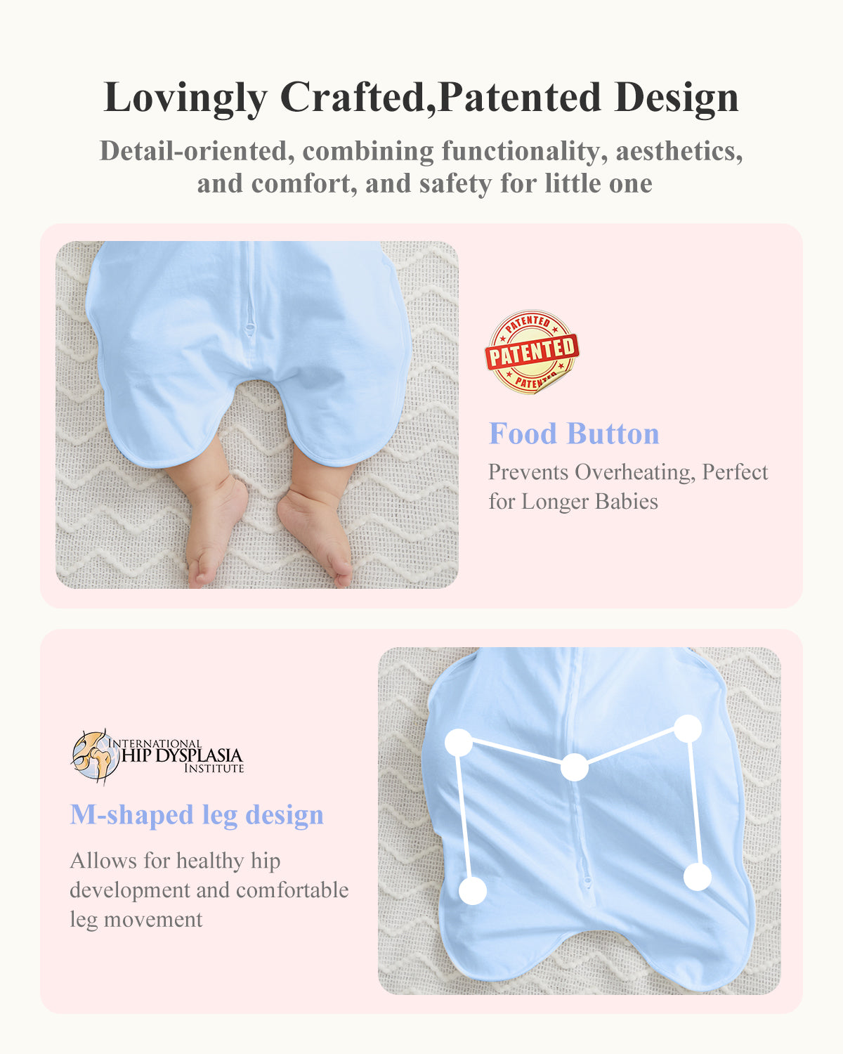 KIDIRA Swaddle for Newborns 0-3 Months 5-13 lb